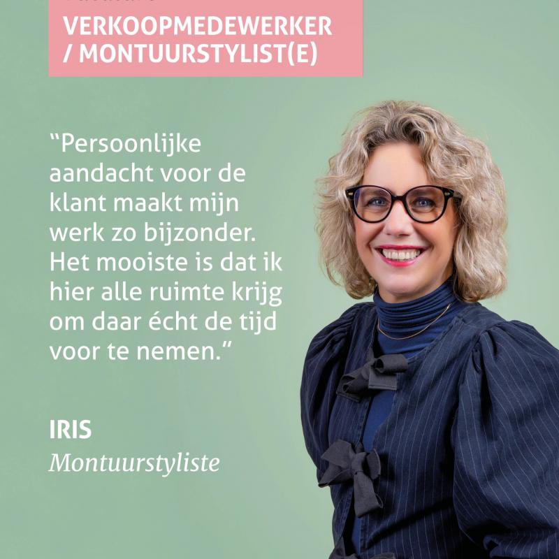 Zie jij wat wij zien? Een baan met stijl! ✨