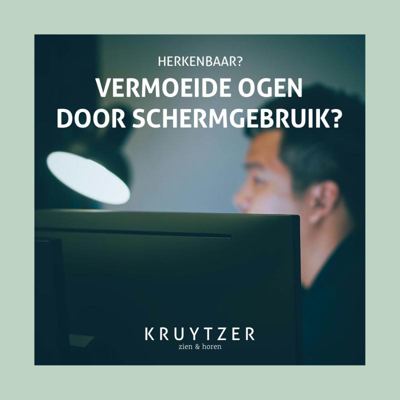 👩🏼‍💻 Veel achter een scherm en last van je ogen? 👁️